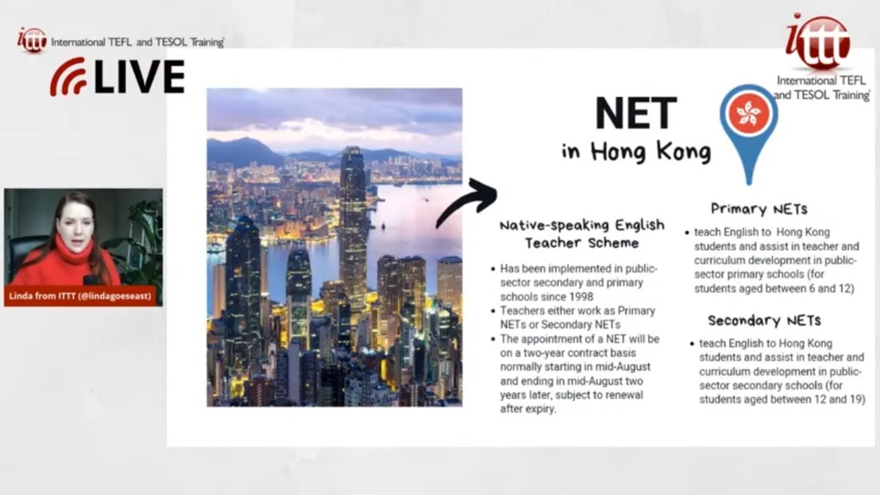 Teaching English Abroad: NET Scheme in Hong Kong