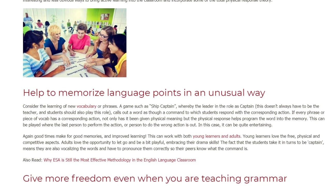 How do you bring language to life in the classroom | ITTT TEFL BLOG