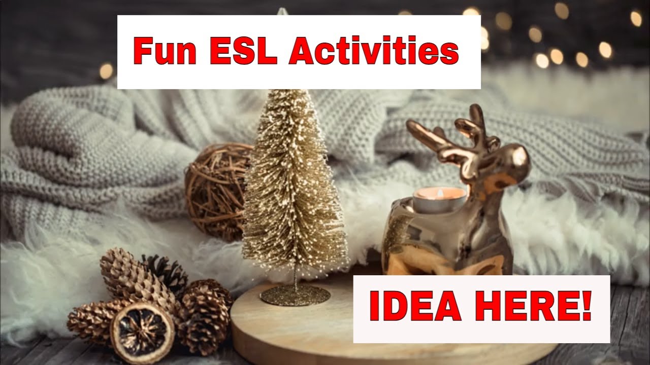 Amazing Winter and Christmas ESL Activities – If everything else fails