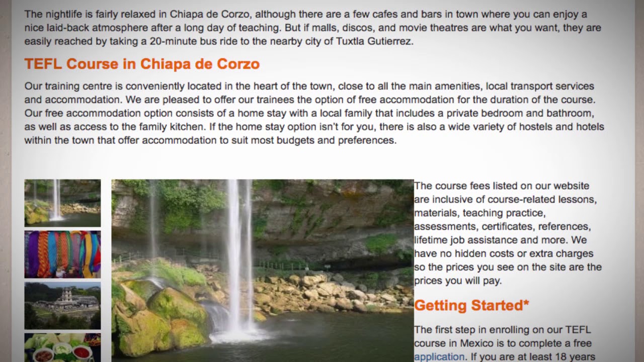 TEFL / TESOL Course in Chiapas, Mexico | Teach & Live abroad!