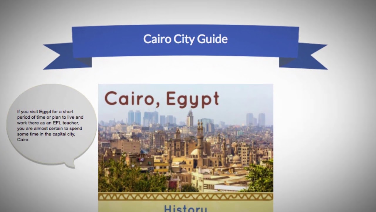 Living and Teaching English in Egypt: Habits, Customs & Curiosities