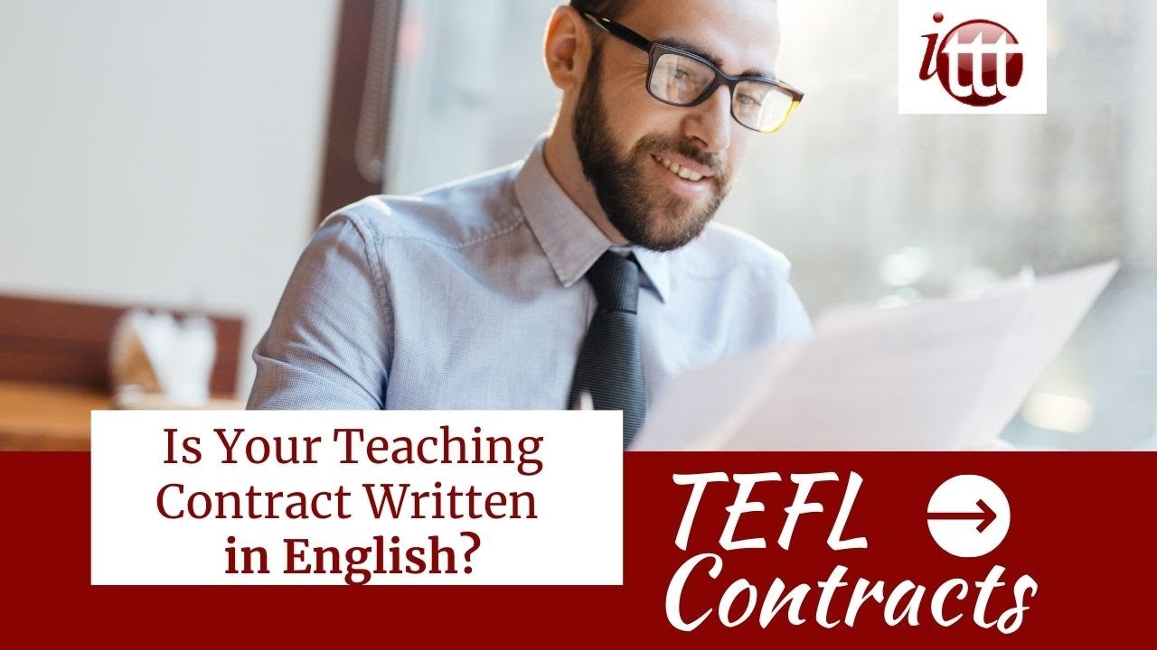 Is Your Teaching Contract Written in English? | TEFL Contract Tips