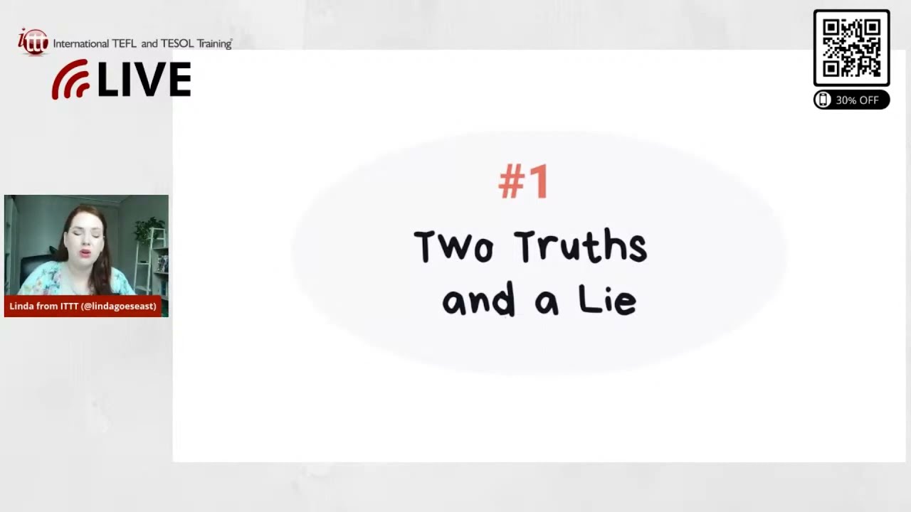 Two Truths and a Lie | The Best EFL Ice Breaker Games