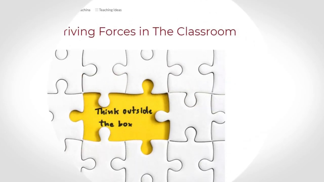 Main Driving Forces in The Classroom | ITTT TEFL BLOG