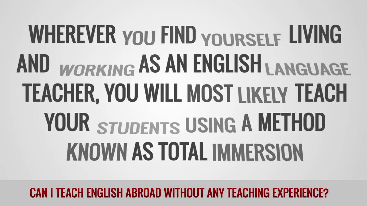 ITTT FAQs – Can I teach English abroad without any teaching experience?