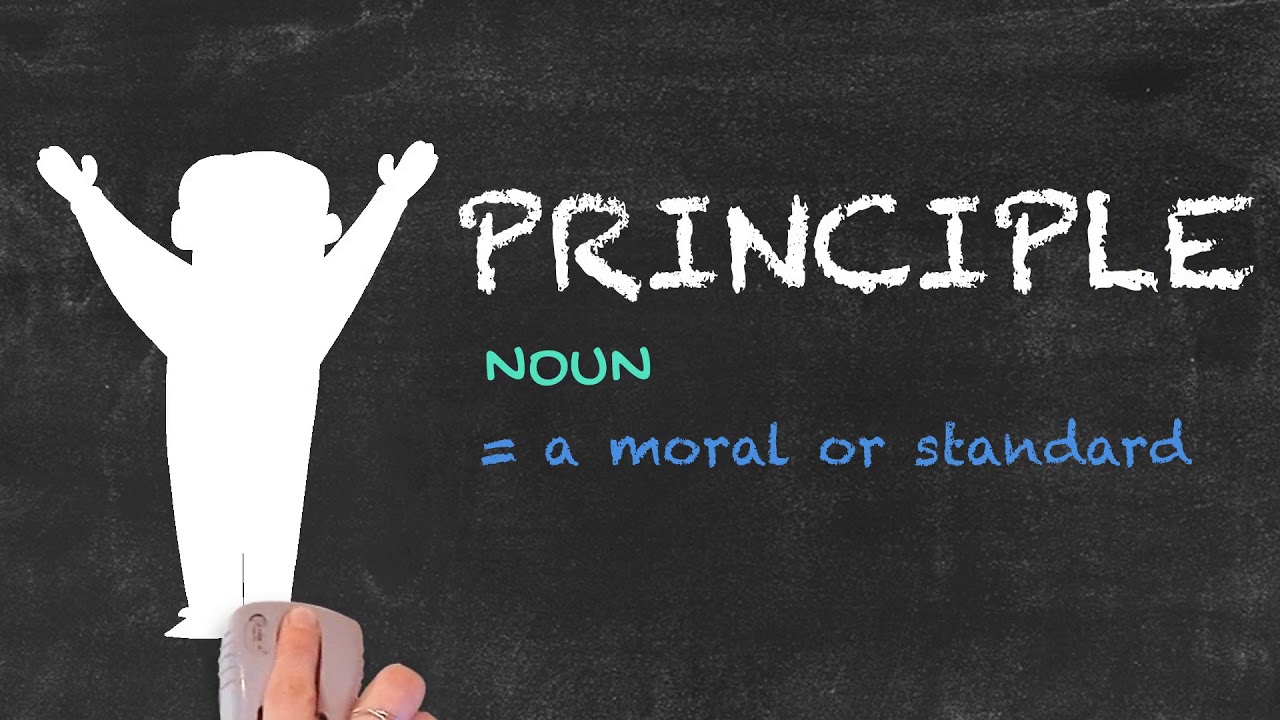 principal and principle