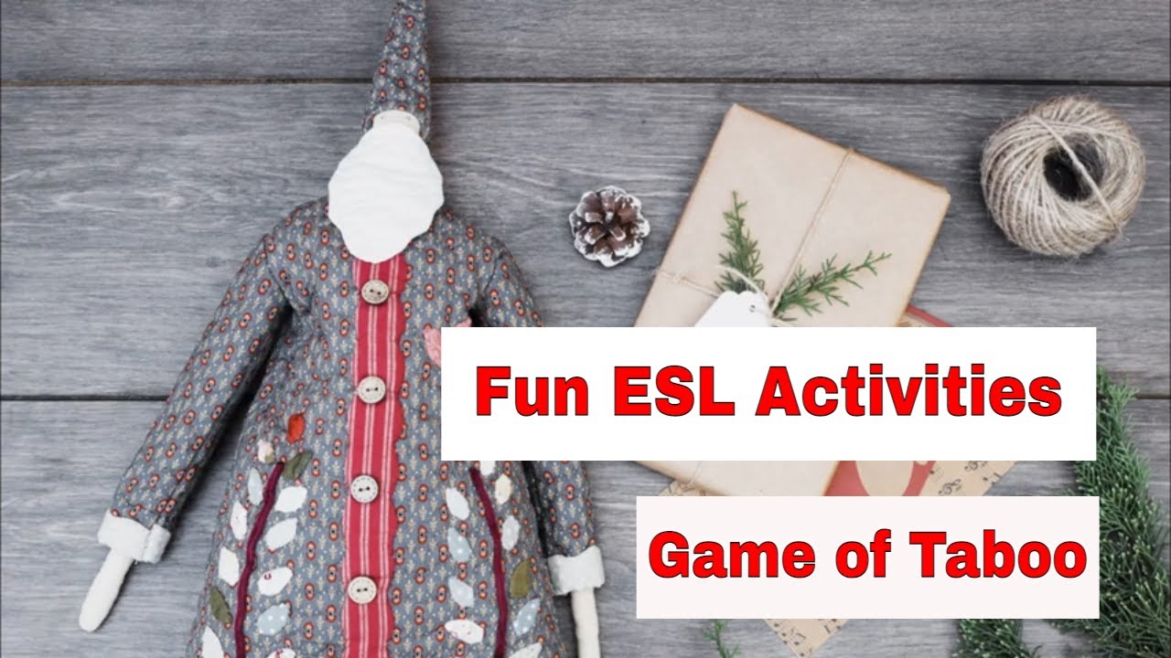 Amazing Winter and Christmas ESL Activities – Play a game of Taboo