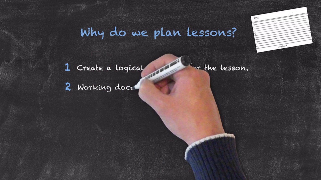 Lesson Planning – Part 1 – Why do we plan lessons?