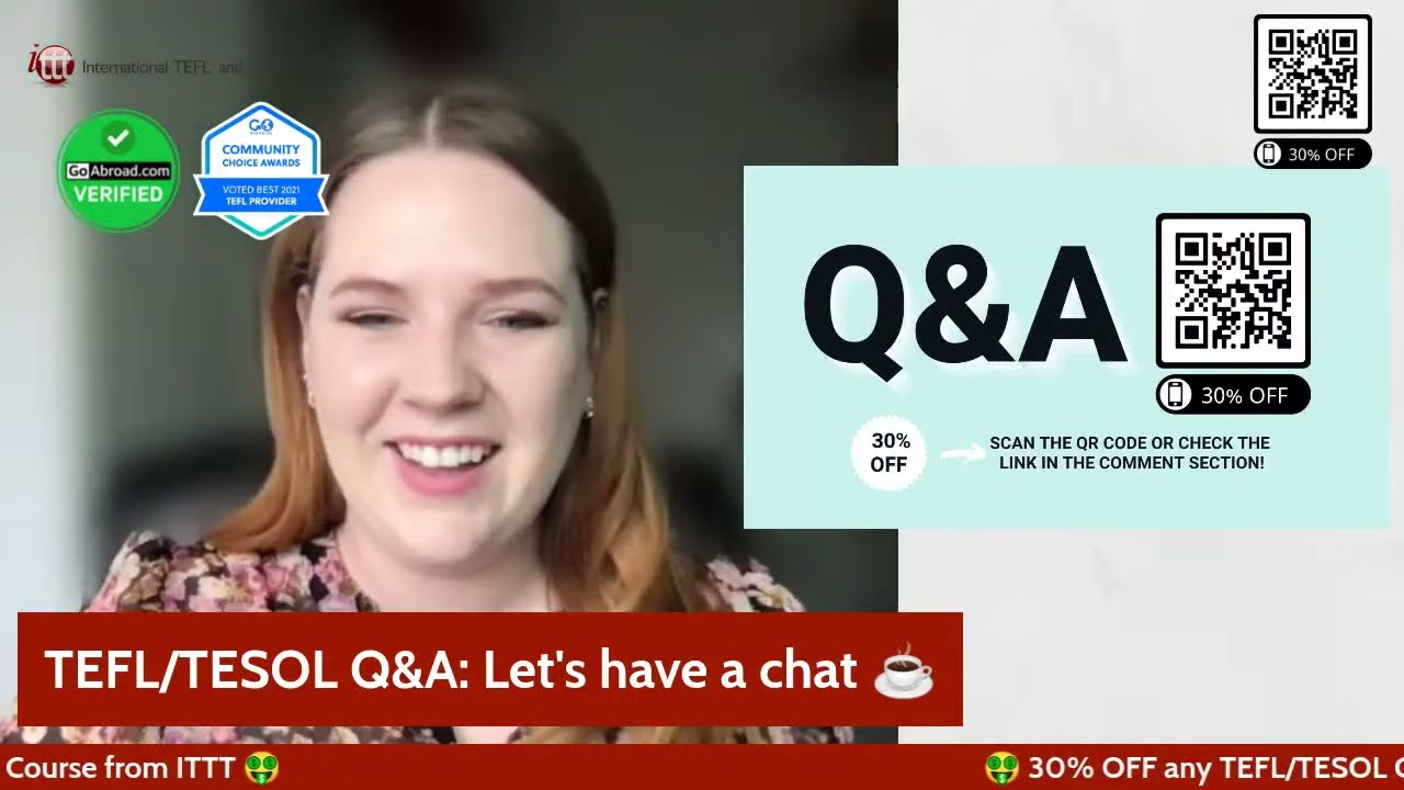 Live TEFL/TESOL Q&A: Ask Us Anything!