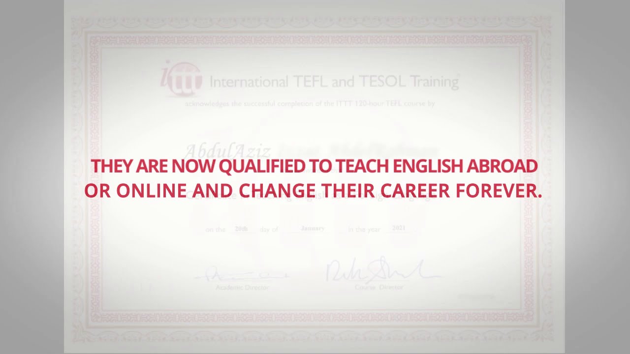 In January 550 Teachers Graduated from TEFL/TESOL Courses from ITTT