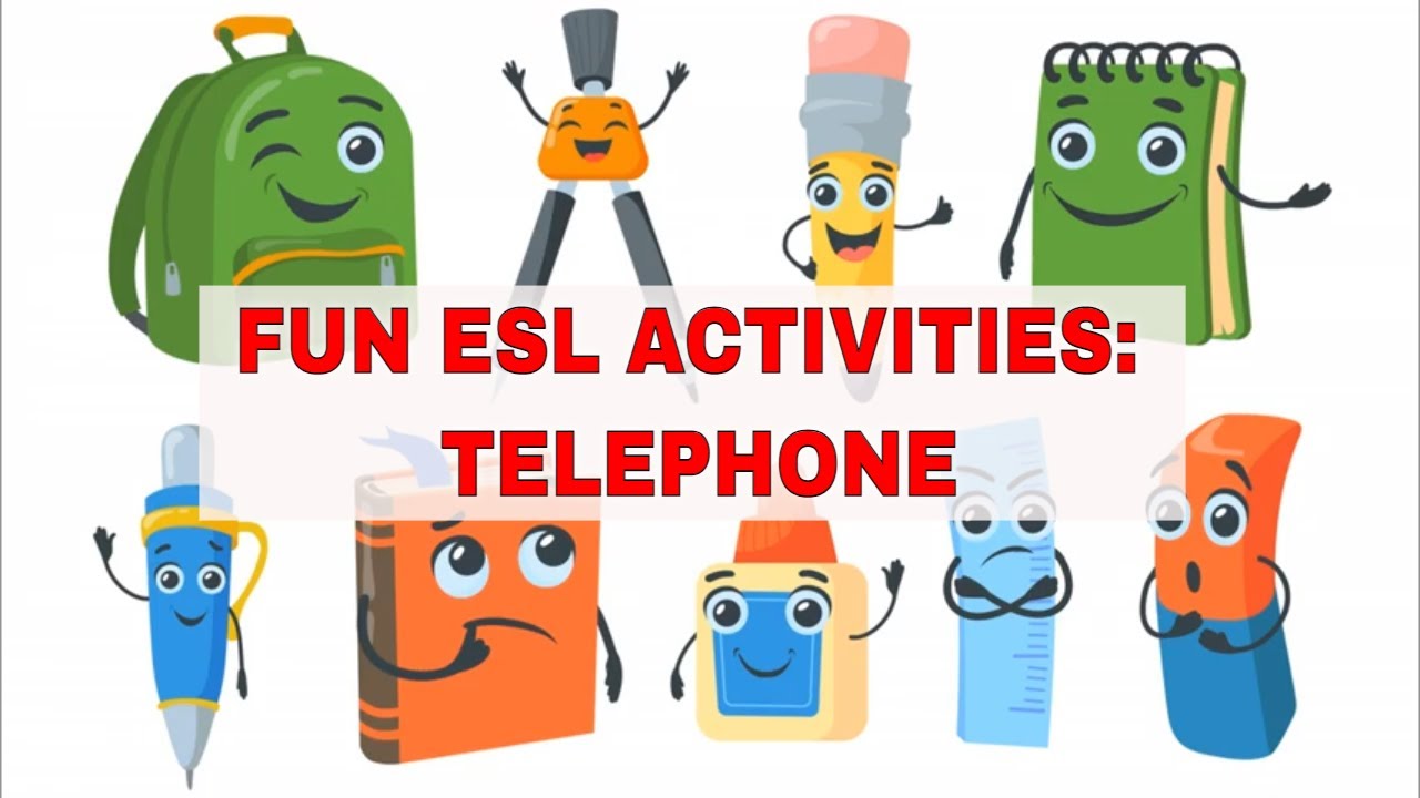 Fun ESL Activities: TELEPHONE | ITTT | TEFL Blog