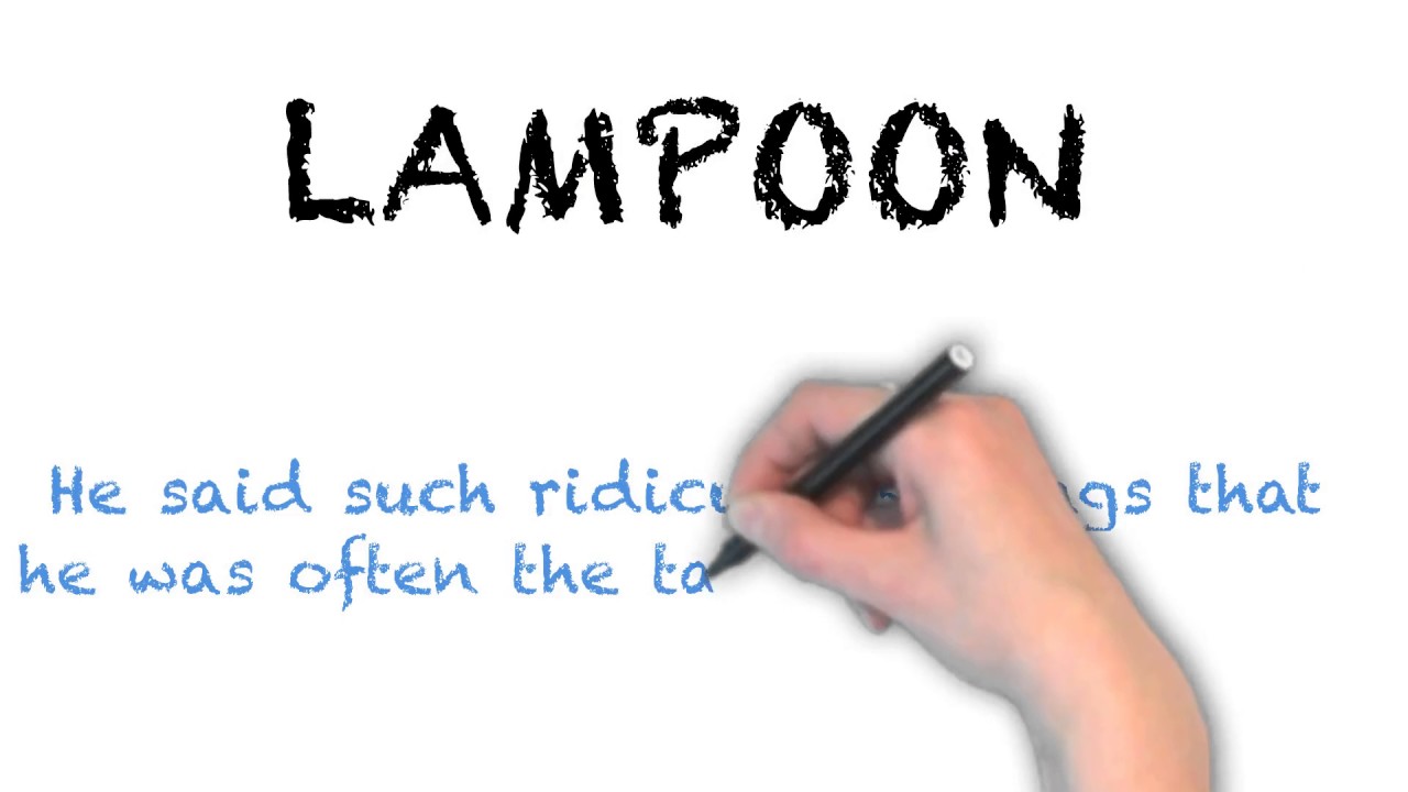 Ask Linda How To Pronounce Lampoon