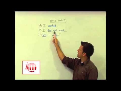 English Grammar – Past Simple – Structure — TEFL Course