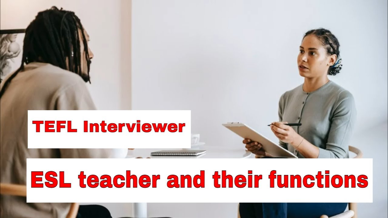 Roles A Teacher Takes On In The ESL Classroom – TEFL Interviewer