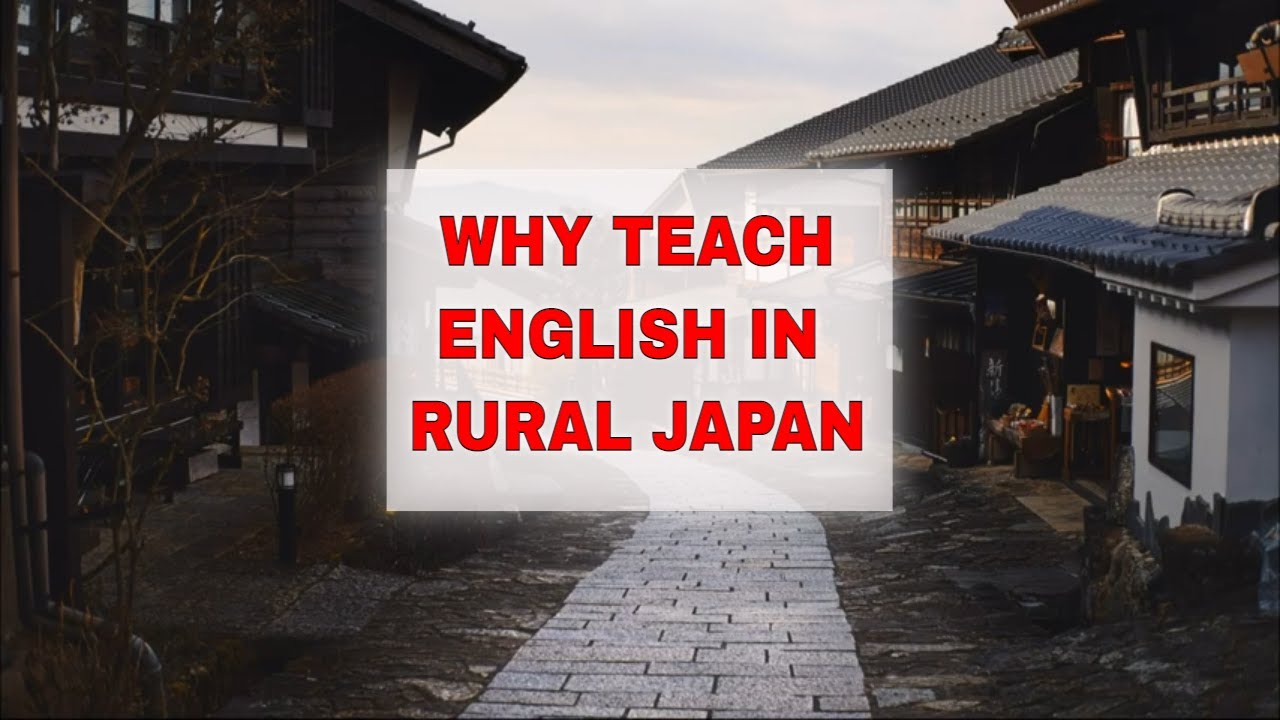Teach English in Rural Japan – Smaller Rent Rates