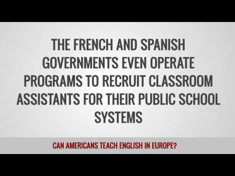 ITTT FAQs – Can Americans teach English in Europe?