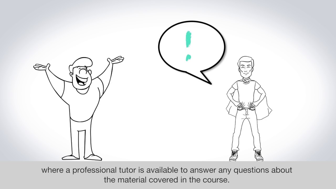 What is the difference between tutored and non-tutored courses?