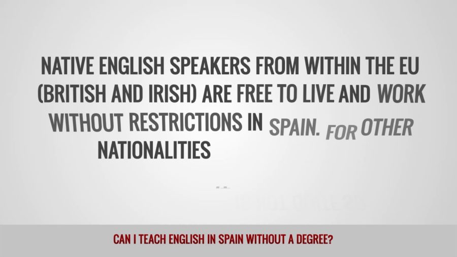 ITTT FAQs Can I teach English in Spain without a degree? tefl