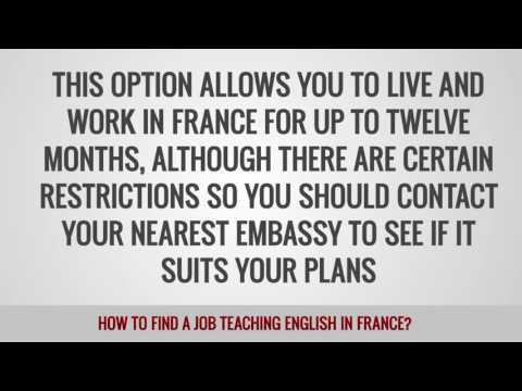 ITTT FAQs – How to find a job teaching English in France