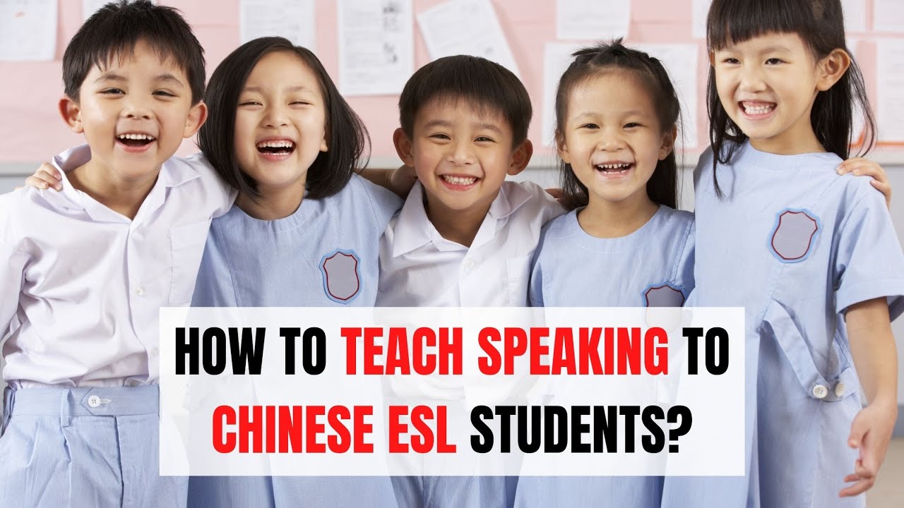 Teaching Speaking to Chinese English Learners | ITTT | TEFL Blog