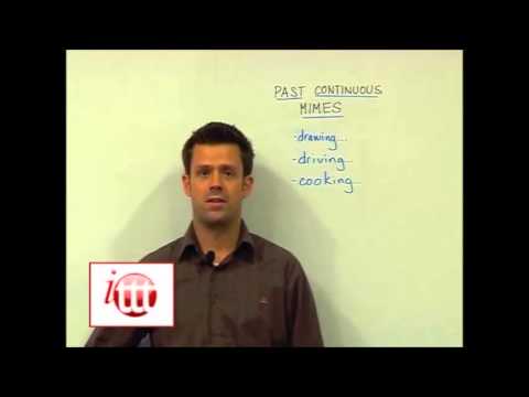 English Grammar – Past Continuous – Teaching Ideas 3 — Online TEFL Course