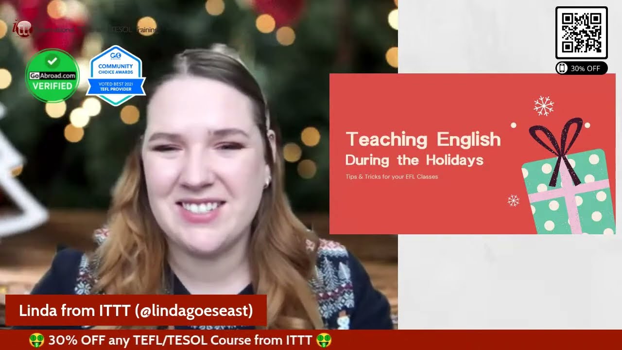 Top Tips for Teaching English During the Holidays