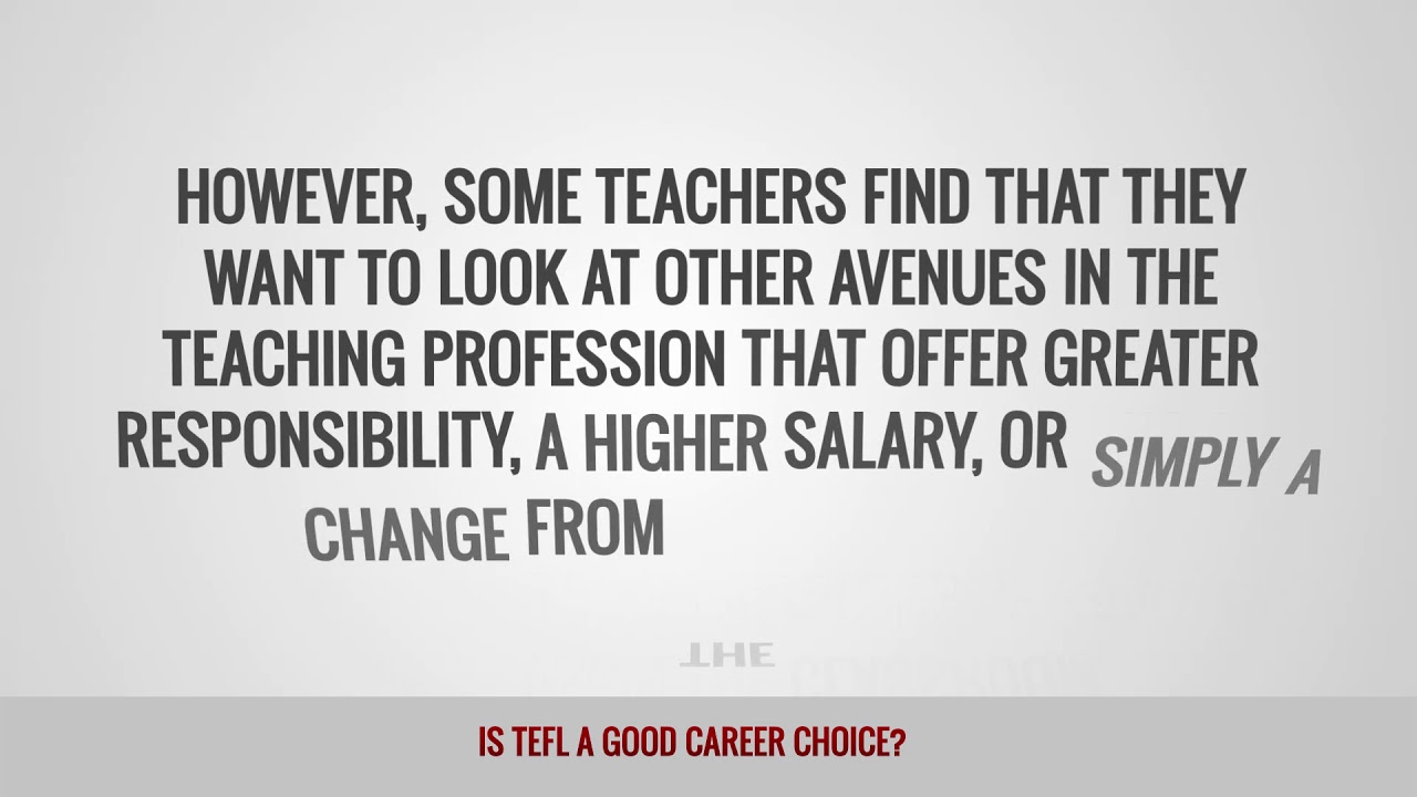 ITTT FAQs – Is TEFL a good career choice?