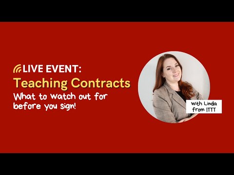Teaching Contracts: What to Watch Out for Before You Sign