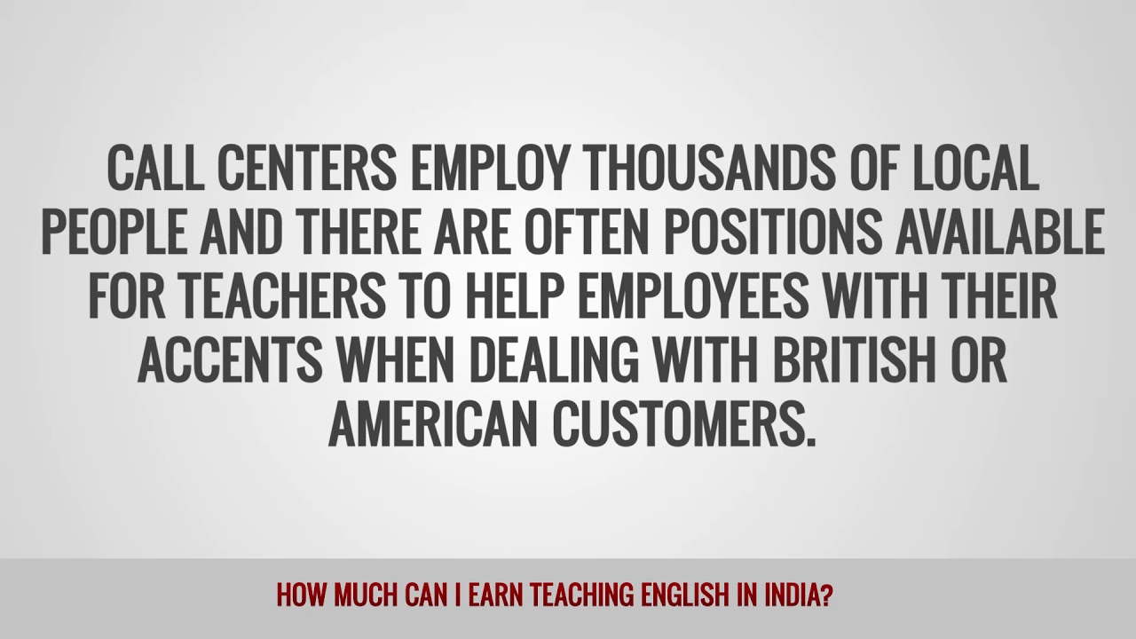ITTT FAQs – How much can I earn teaching English in India?