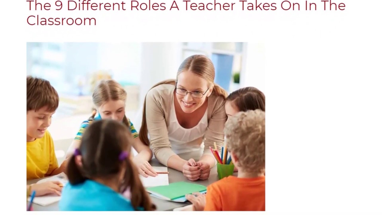 The 9 Different Roles A Teacher Takes On In The Classroom | ITTT TEFL BLOG