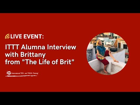 Live Session November 27, 2020 with ITTT Alumna Brittany from “The Life of Brit”