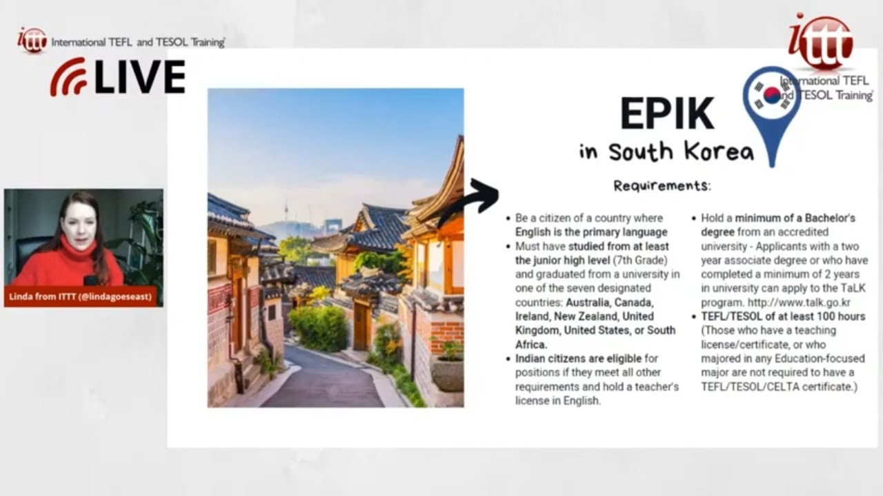 Teaching English Abroad: EPIK Program in South Korea