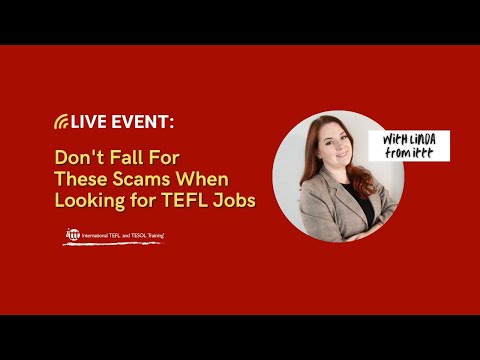 What Scams to Look Out for When Looking for TEFL/TESOL Jobs