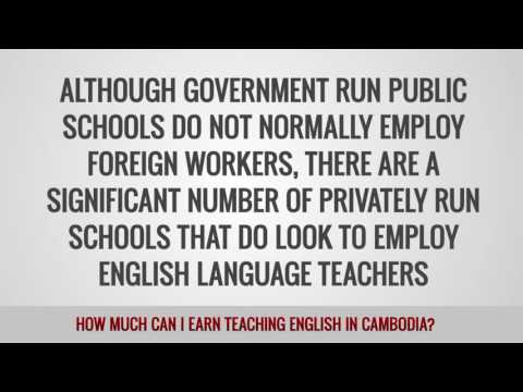 ITTT FAQs –  How much can i earn teaching English in Cambodia