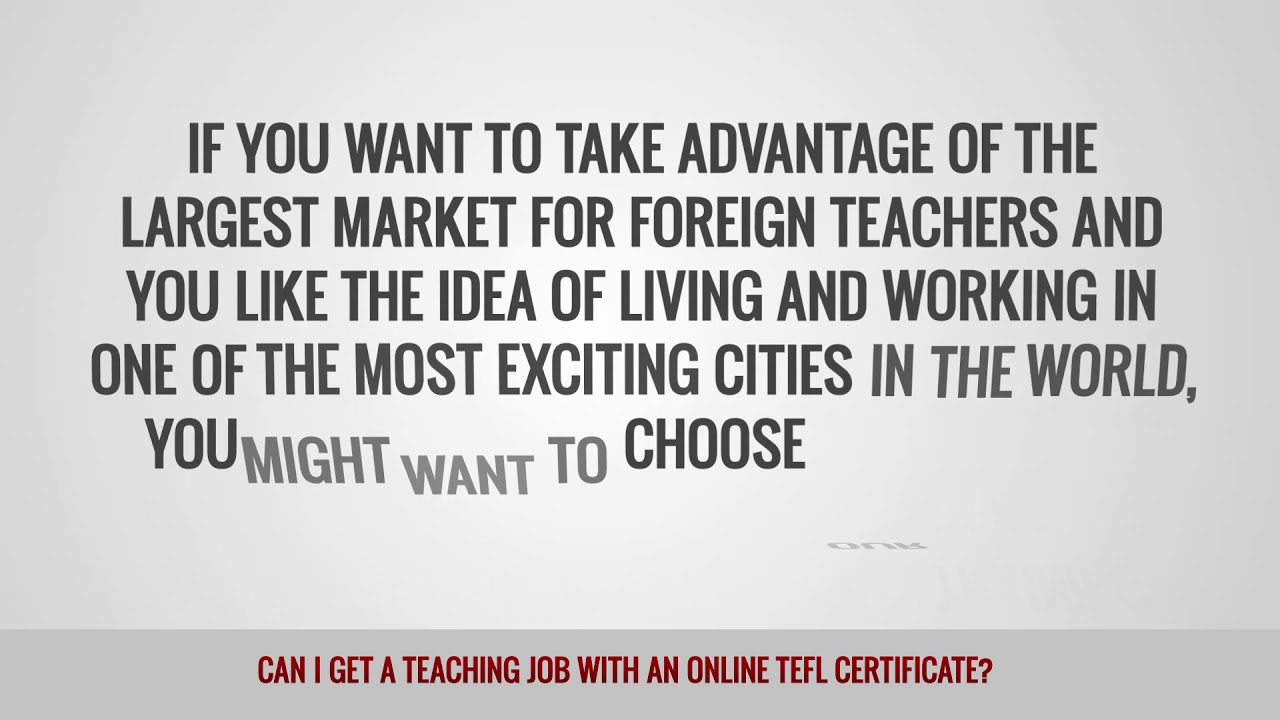 ITTT FAQs – Can I get a teaching job with an online TEFL certificate?