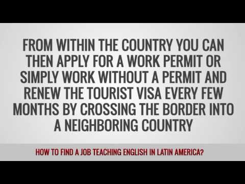 ITTT FAQs – How to find a job teaching English in Latin America