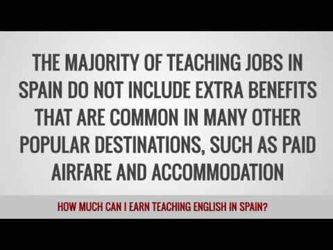 ITTT FAQs – How much can I earn teaching English in Spain?