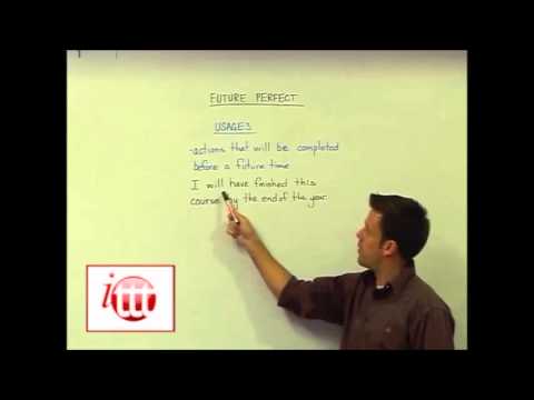 English Grammar – Future Perfect – Usages – Teaching English as a Foreign Language